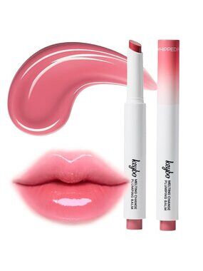 KEYBO Plumping Lip Balm 04 Whipped Fig | Hydrating Glossy K-Beauty Lip Tint